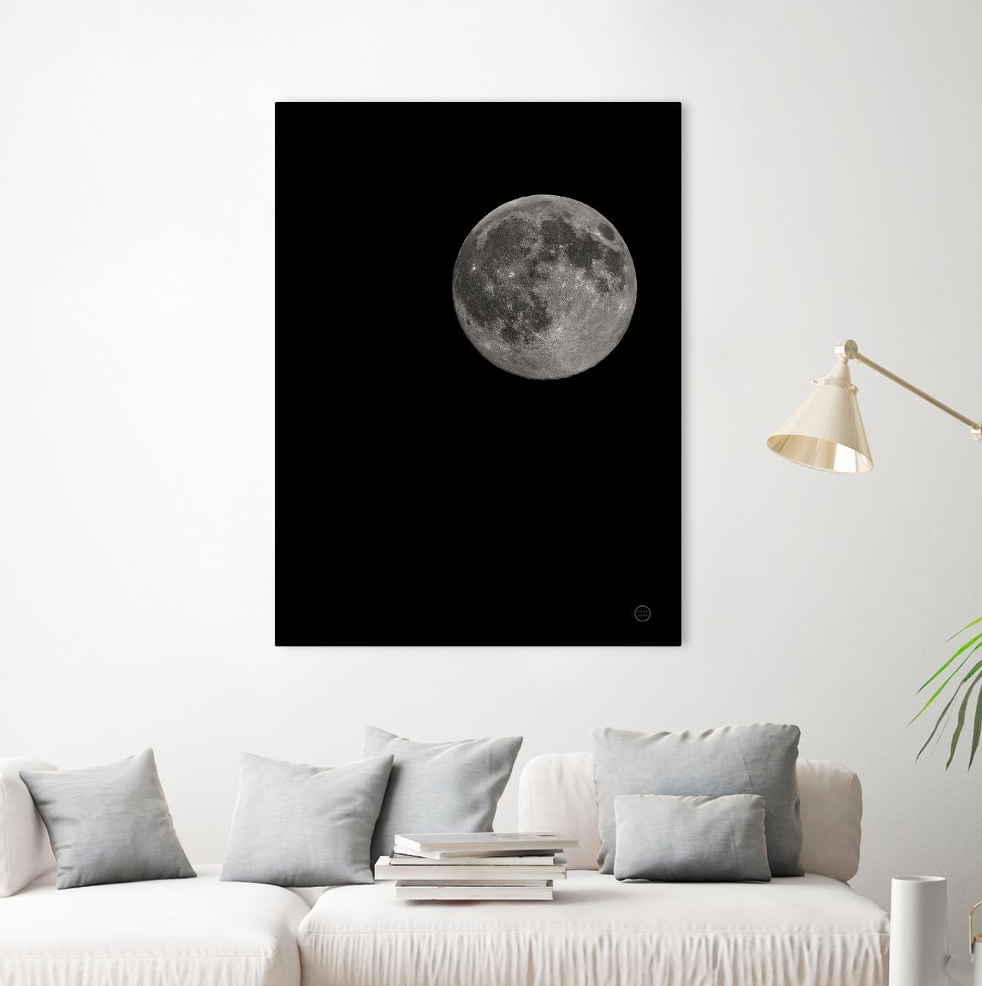 Moon Detail I by Nathan Larson on GIANT ART - astronomy & celestial astronomy