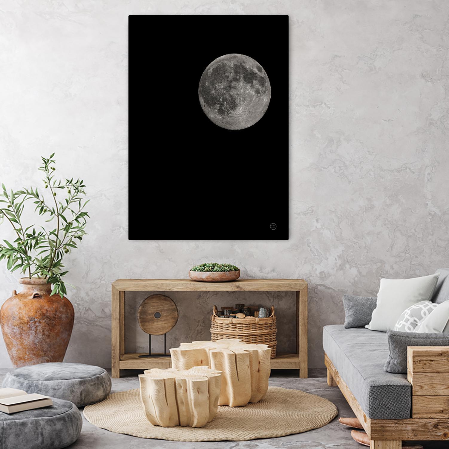 Moon Detail I by Nathan Larson on GIANT ART - astronomy & celestial astronomy