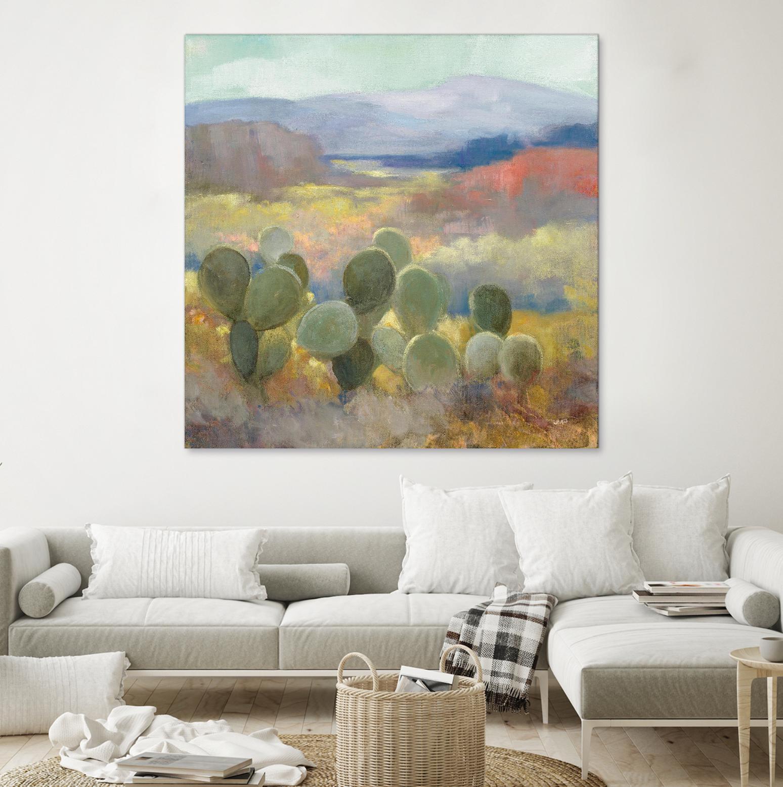 High Desert II by Julia Purinton on GIANT ART - landscape blue