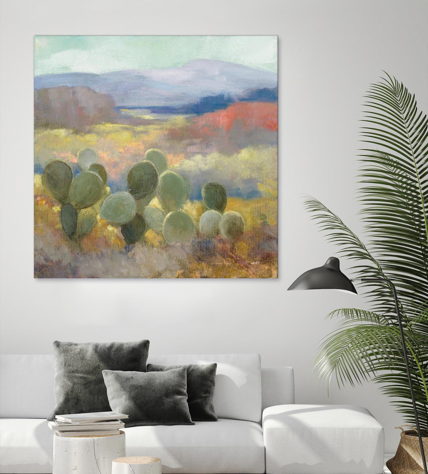 High Desert II by Julia Purinton on GIANT ART - landscape blue