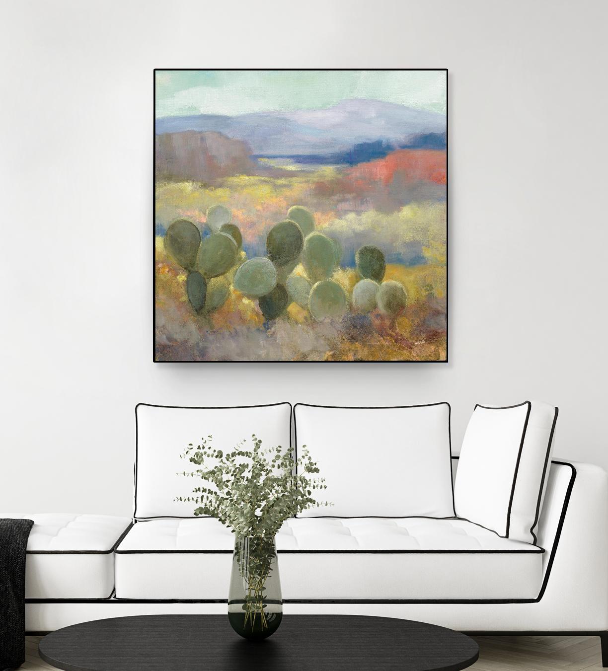 High Desert II by Julia Purinton on GIANT ART - landscape blue