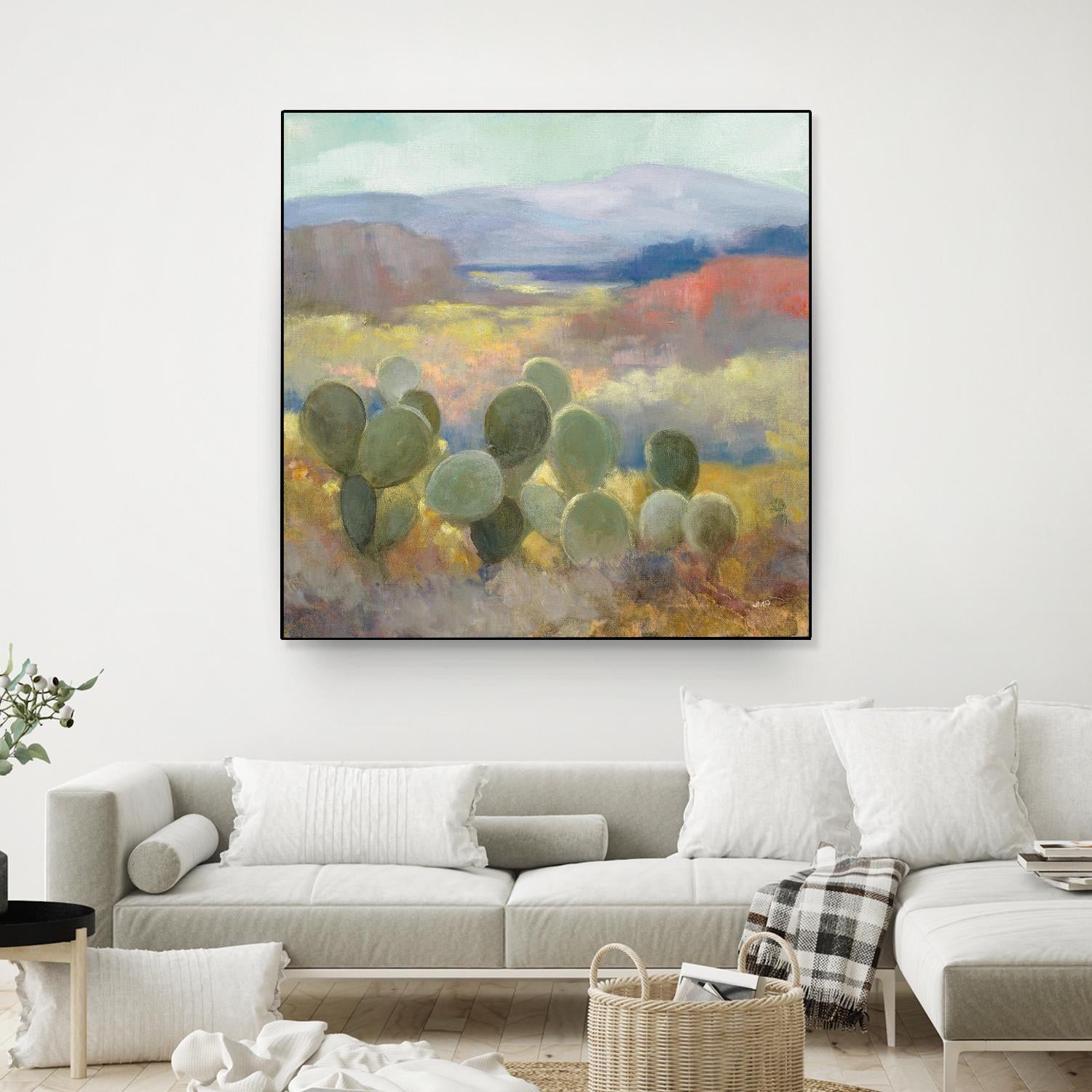 High Desert II by Julia Purinton on GIANT ART - landscape blue