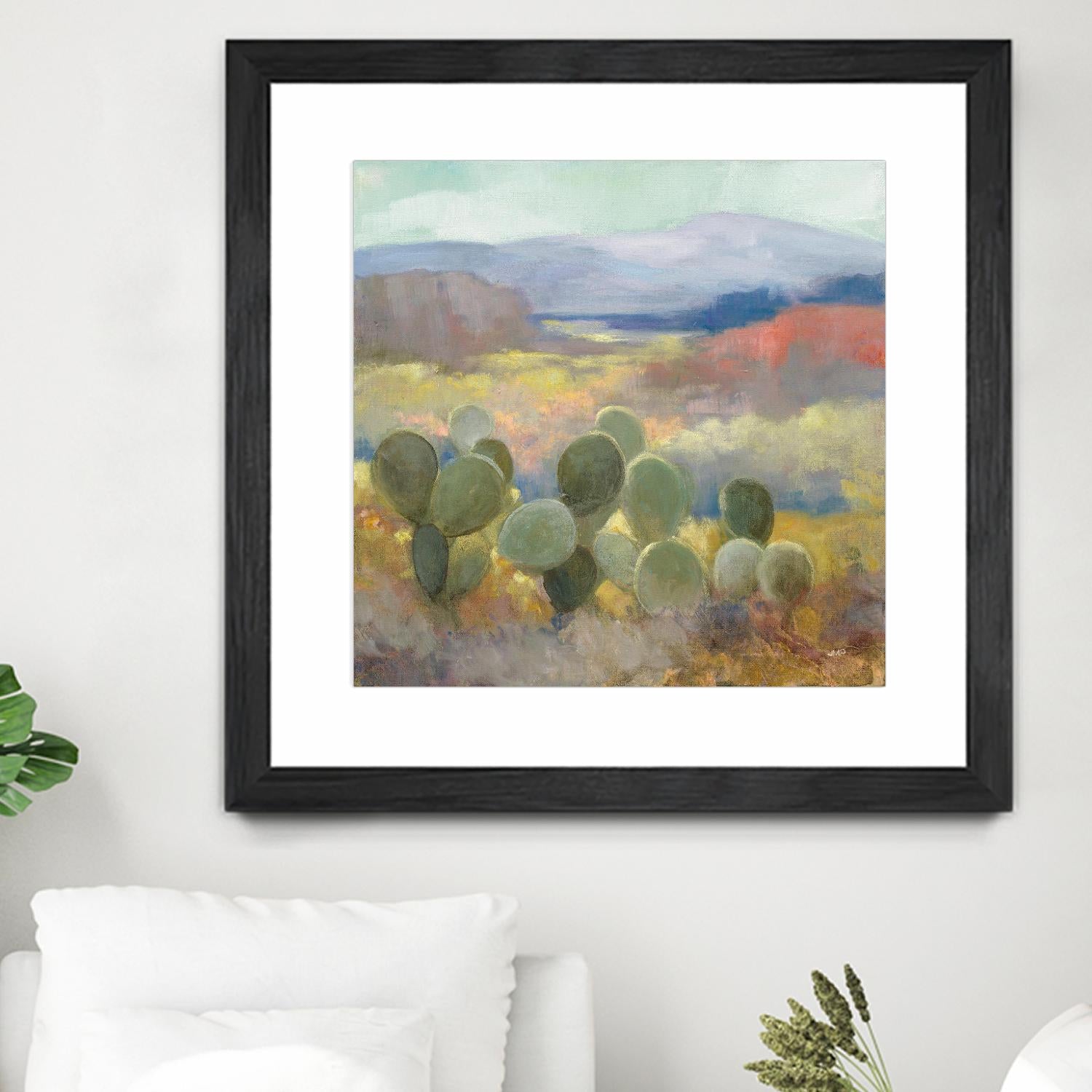 High Desert II by Julia Purinton on GIANT ART - landscape blue