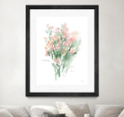 Vibrant Blooms II by Katrina Pete on GIANT ART - pink flowers floral