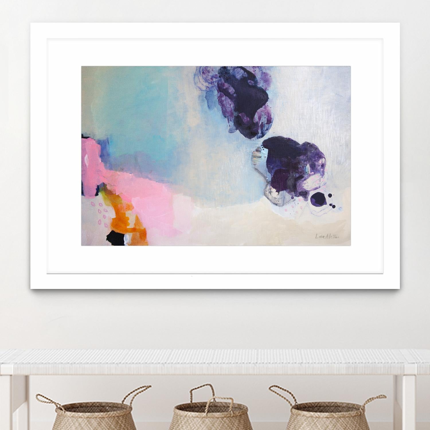 A Pair of Things by Lina Alattar on GIANT ART - multicolor abstracts; contemporary