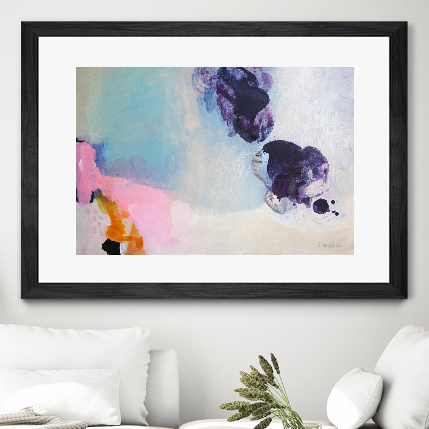 A Pair of Things by Lina Alattar on GIANT ART - multicolor abstracts; contemporary