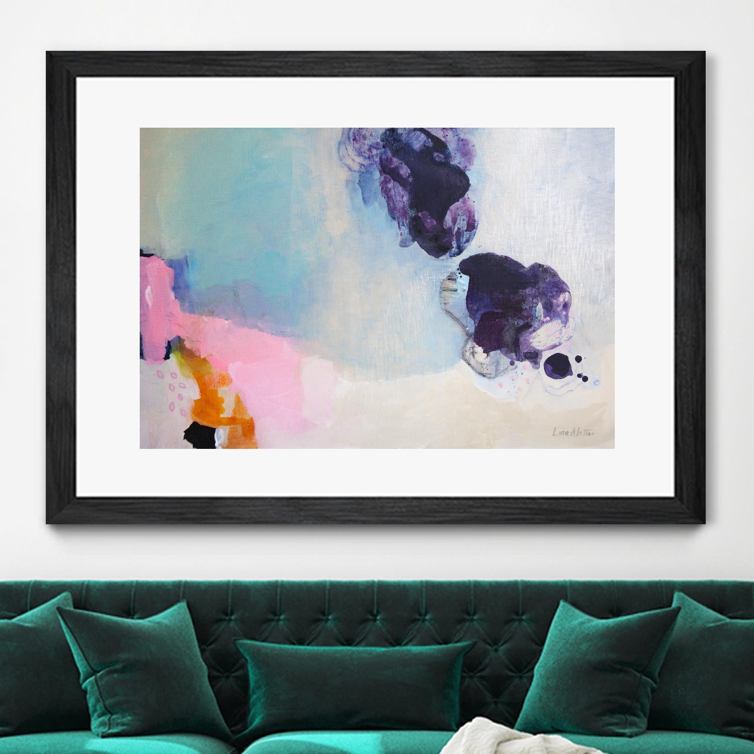 A Pair of Things by Lina Alattar on GIANT ART - multicolor abstracts; contemporary