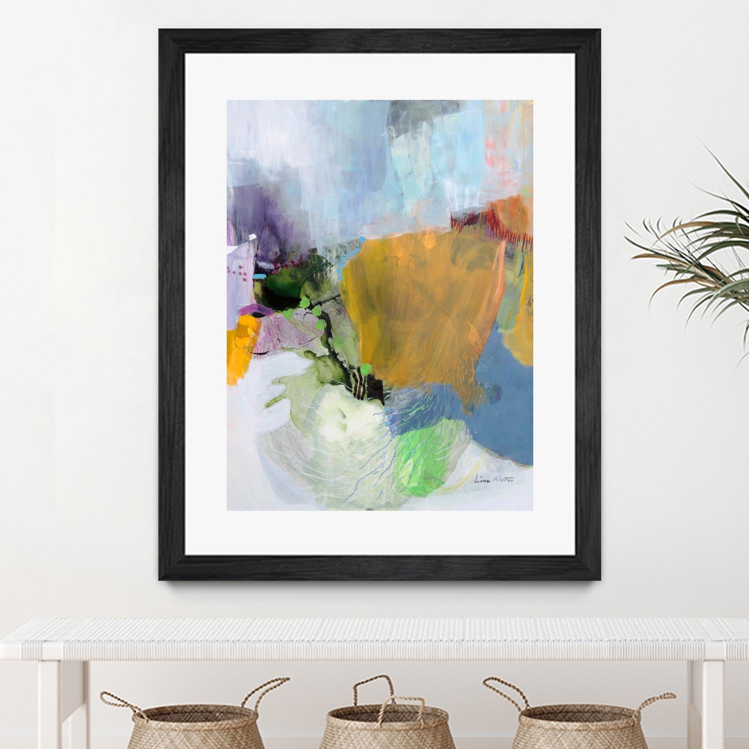 Where There Is Always More by Lina Alattar on GIANT ART - multicolor abstracts; contemporary