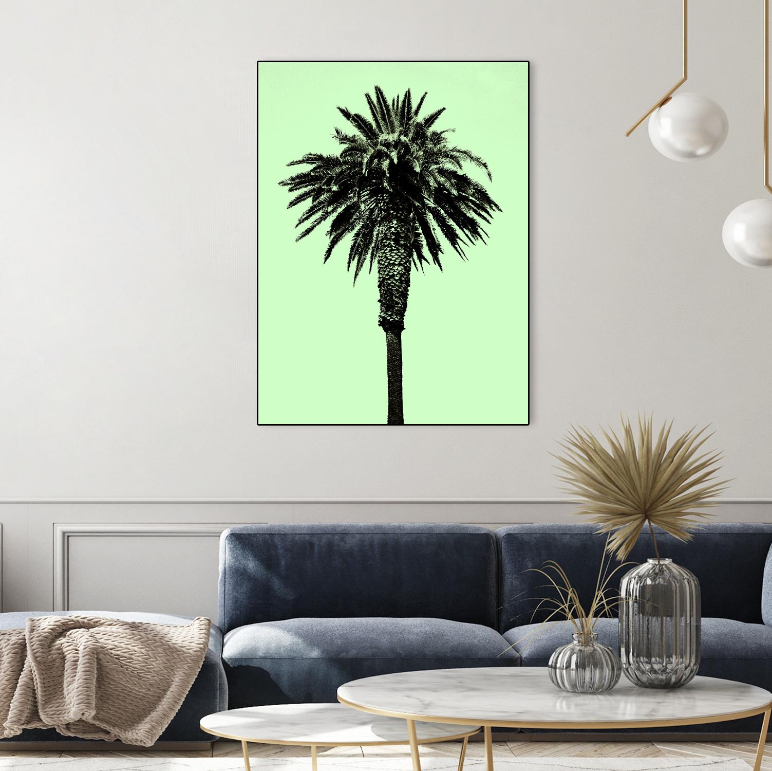 Palm Tree 1996 (Green) by Erik Asla on GIANT ART - multicolor photography; contemporary