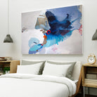 Ocean Tides by Lina Alattar on GIANT ART - multicolor abstracts, contemporary