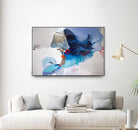 Ocean Tides by Lina Alattar on GIANT ART - multicolor abstracts, contemporary