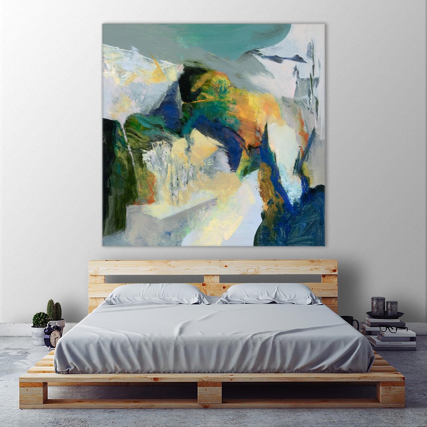 Iceberg by Emilia Arana on GIANT ART - multicolor abstracts, contemporary