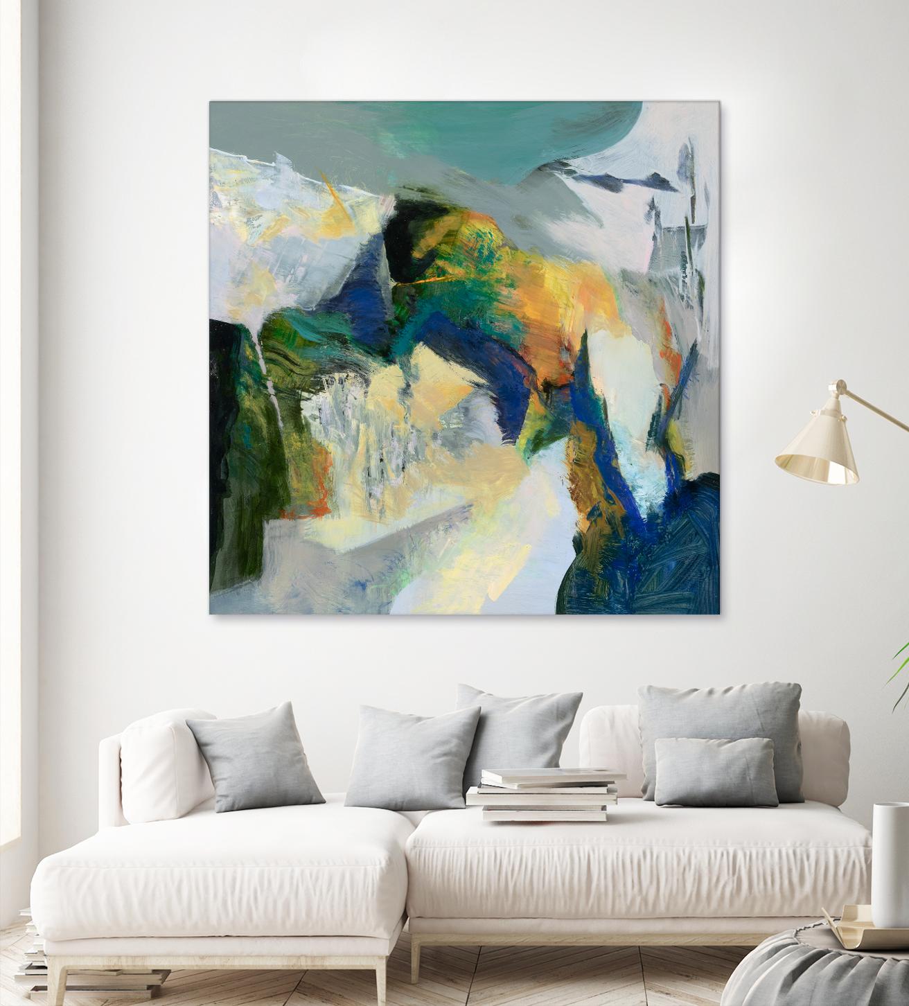 Iceberg by Emilia Arana on GIANT ART - multicolor abstracts, contemporary