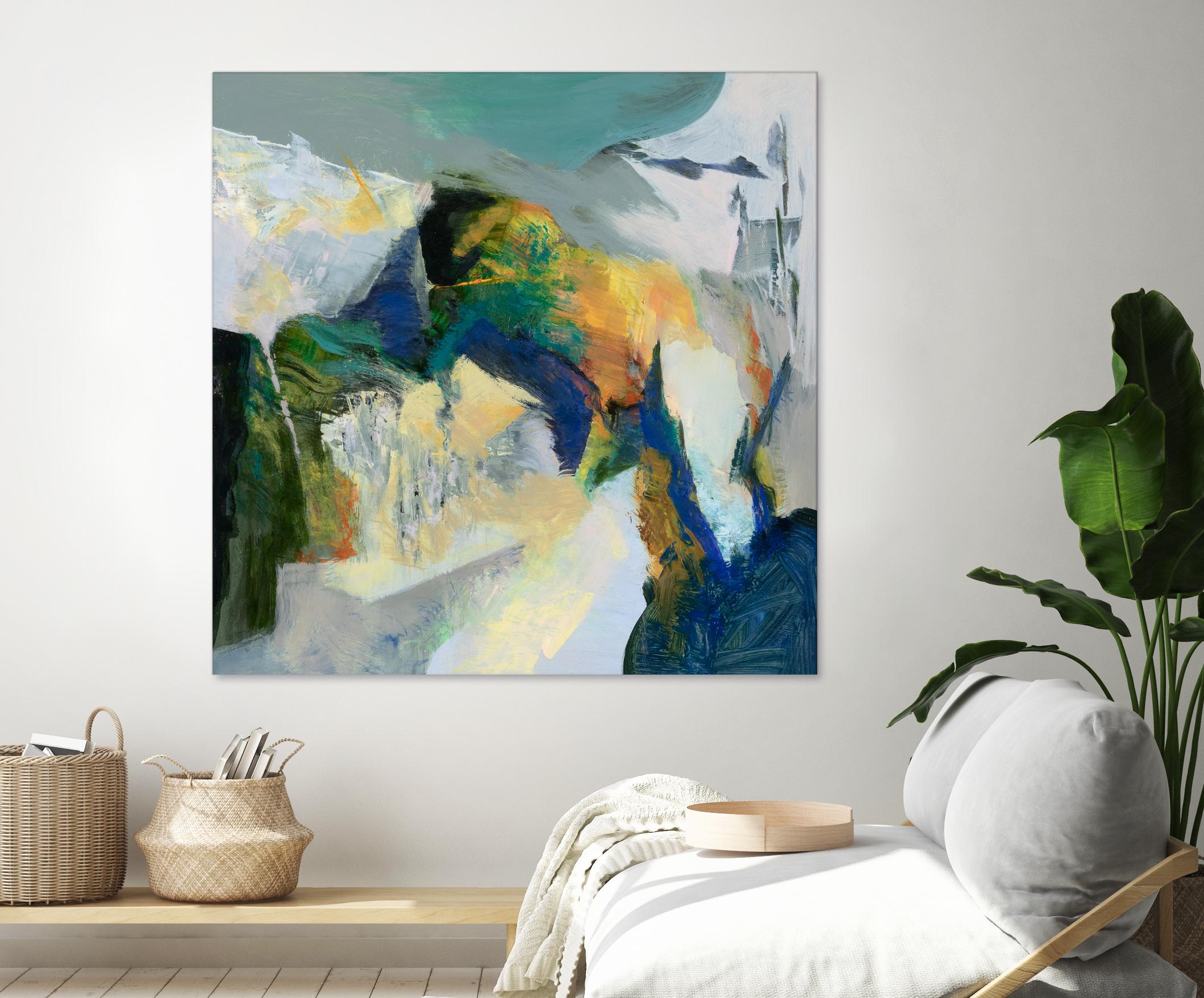 Iceberg by Emilia Arana on GIANT ART - multicolor abstracts, contemporary