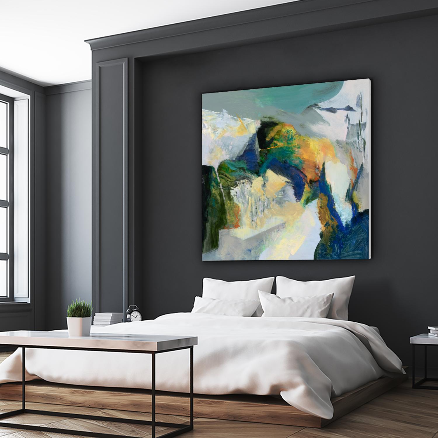 Iceberg by Emilia Arana on GIANT ART - multicolor abstracts, contemporary