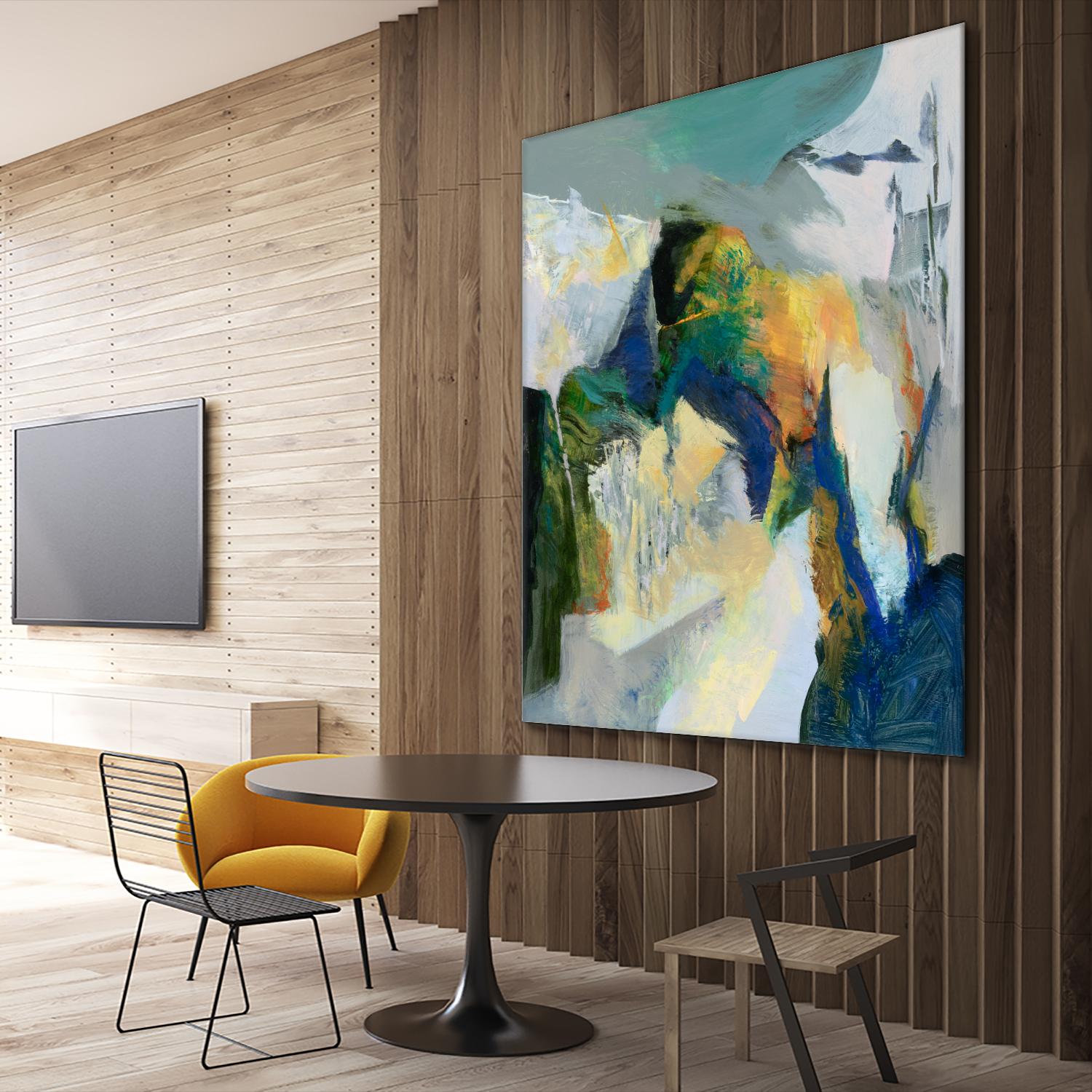 Iceberg by Emilia Arana on GIANT ART - multicolor abstracts, contemporary
