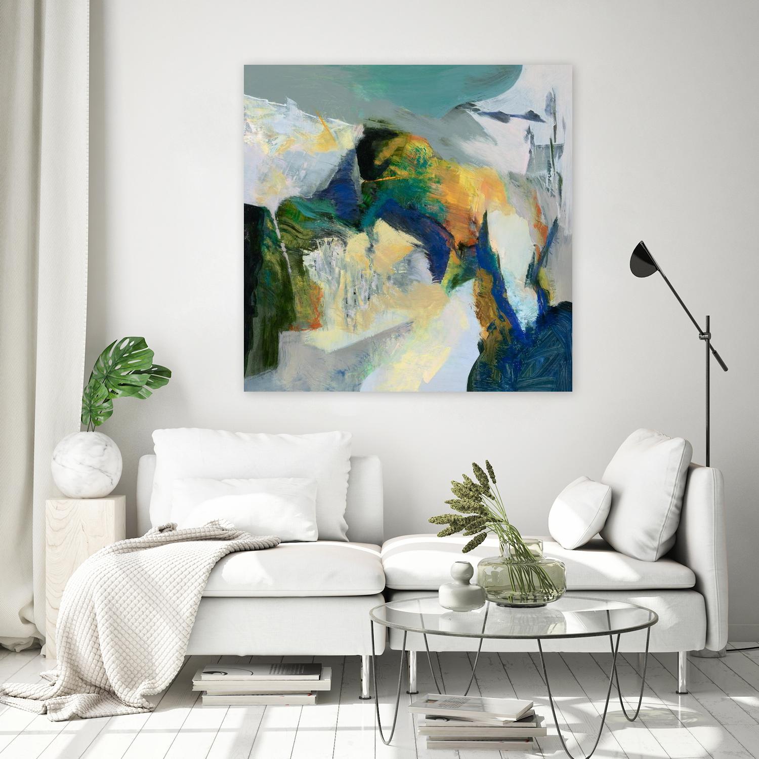 Iceberg by Emilia Arana on GIANT ART - multicolor abstracts, contemporary