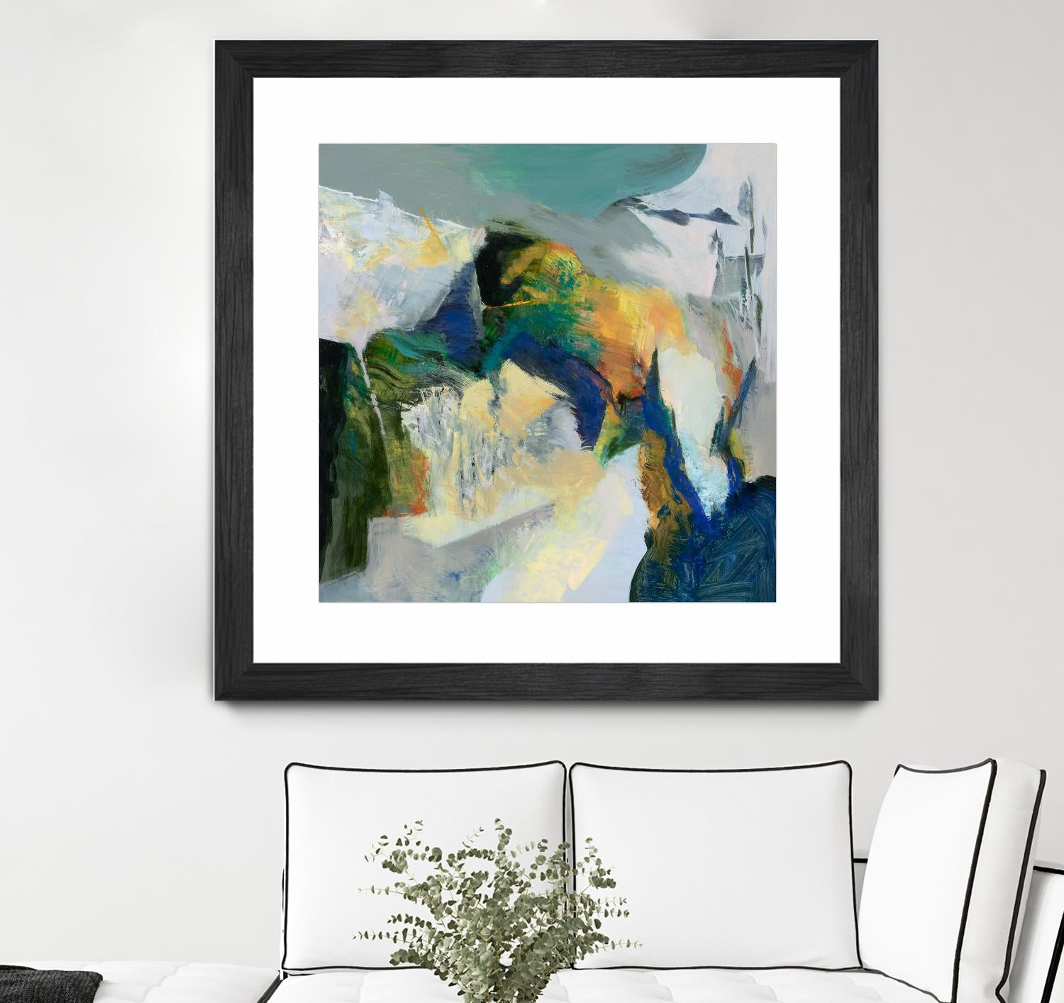 Iceberg by Emilia Arana on GIANT ART - multicolor abstracts, contemporary