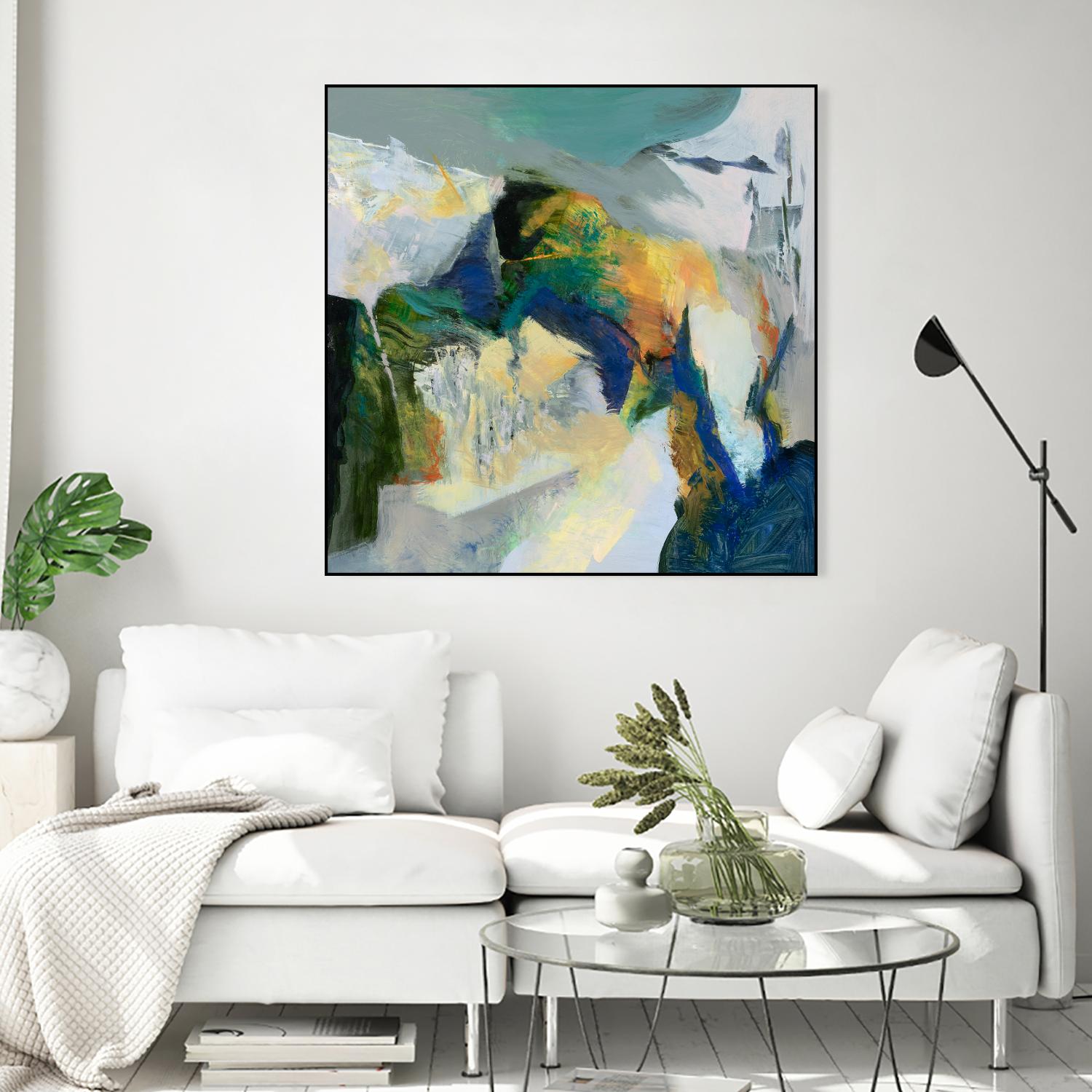 Iceberg by Emilia Arana on GIANT ART - multicolor abstracts, contemporary