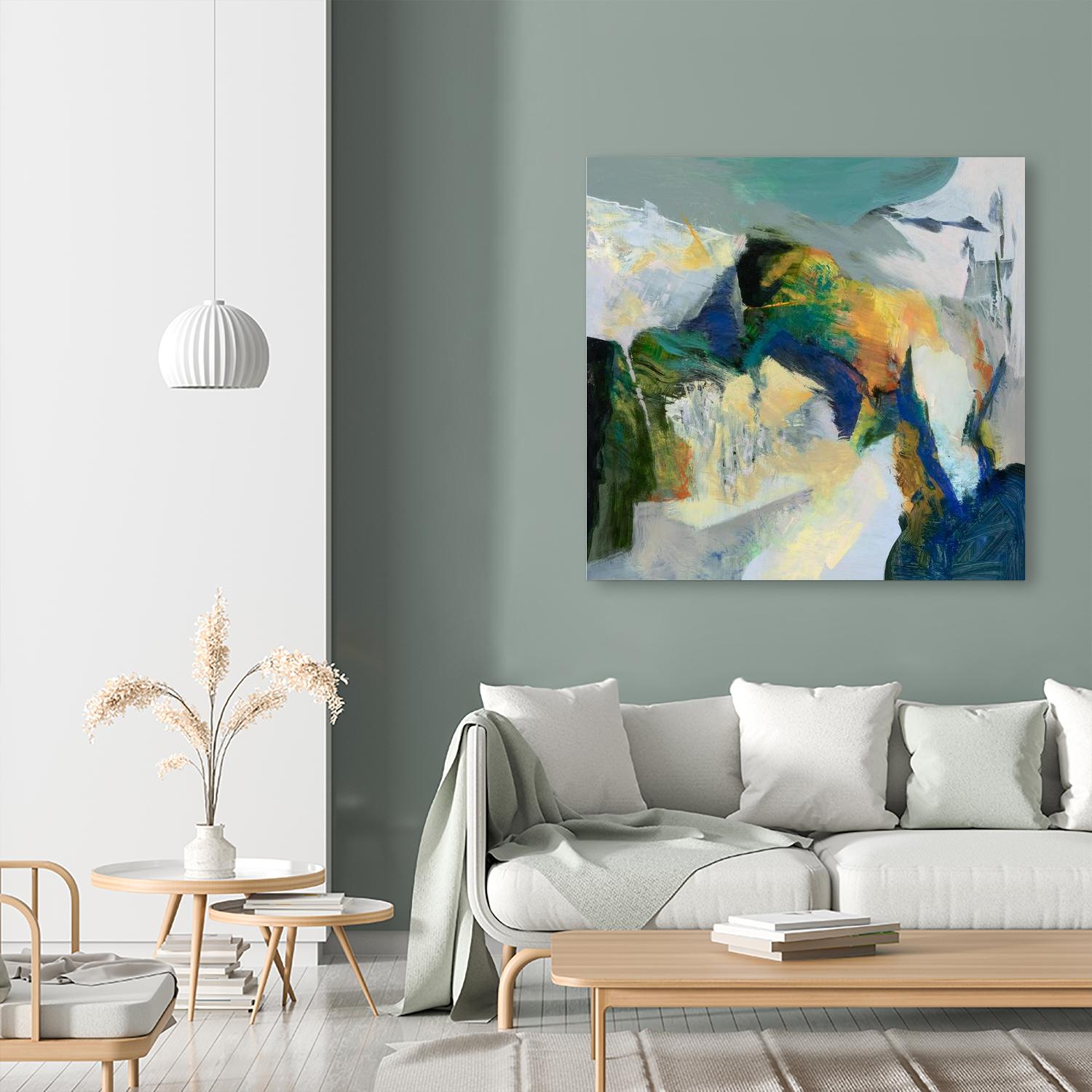 Iceberg by Emilia Arana on GIANT ART - multicolor abstracts, contemporary