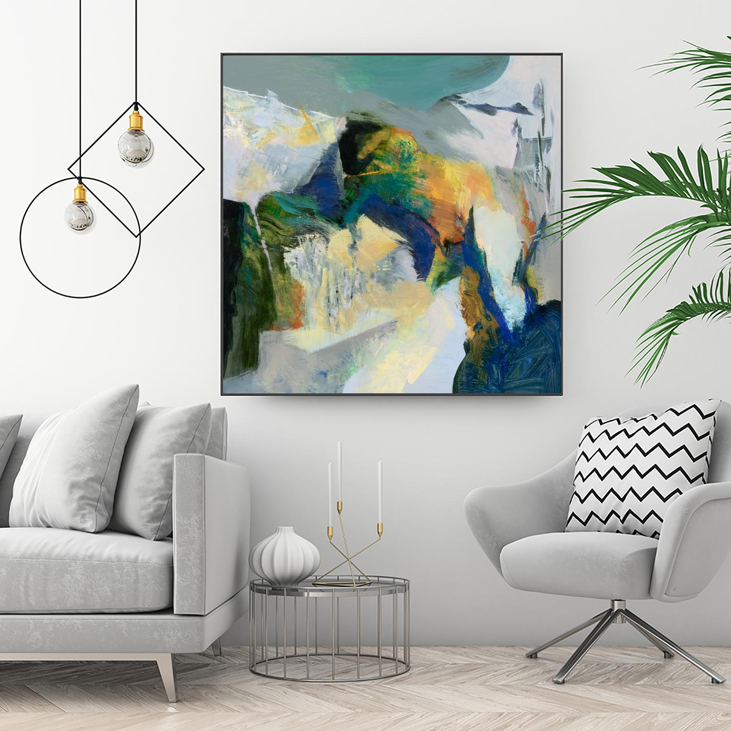 Iceberg by Emilia Arana on GIANT ART - multicolor abstracts, contemporary