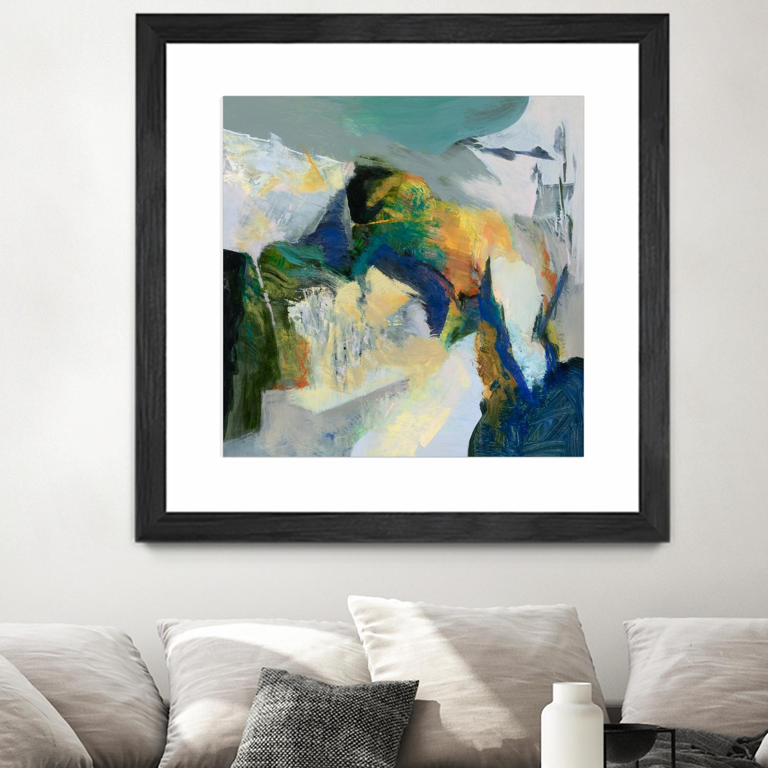 Iceberg by Emilia Arana on GIANT ART - multicolor abstracts, contemporary