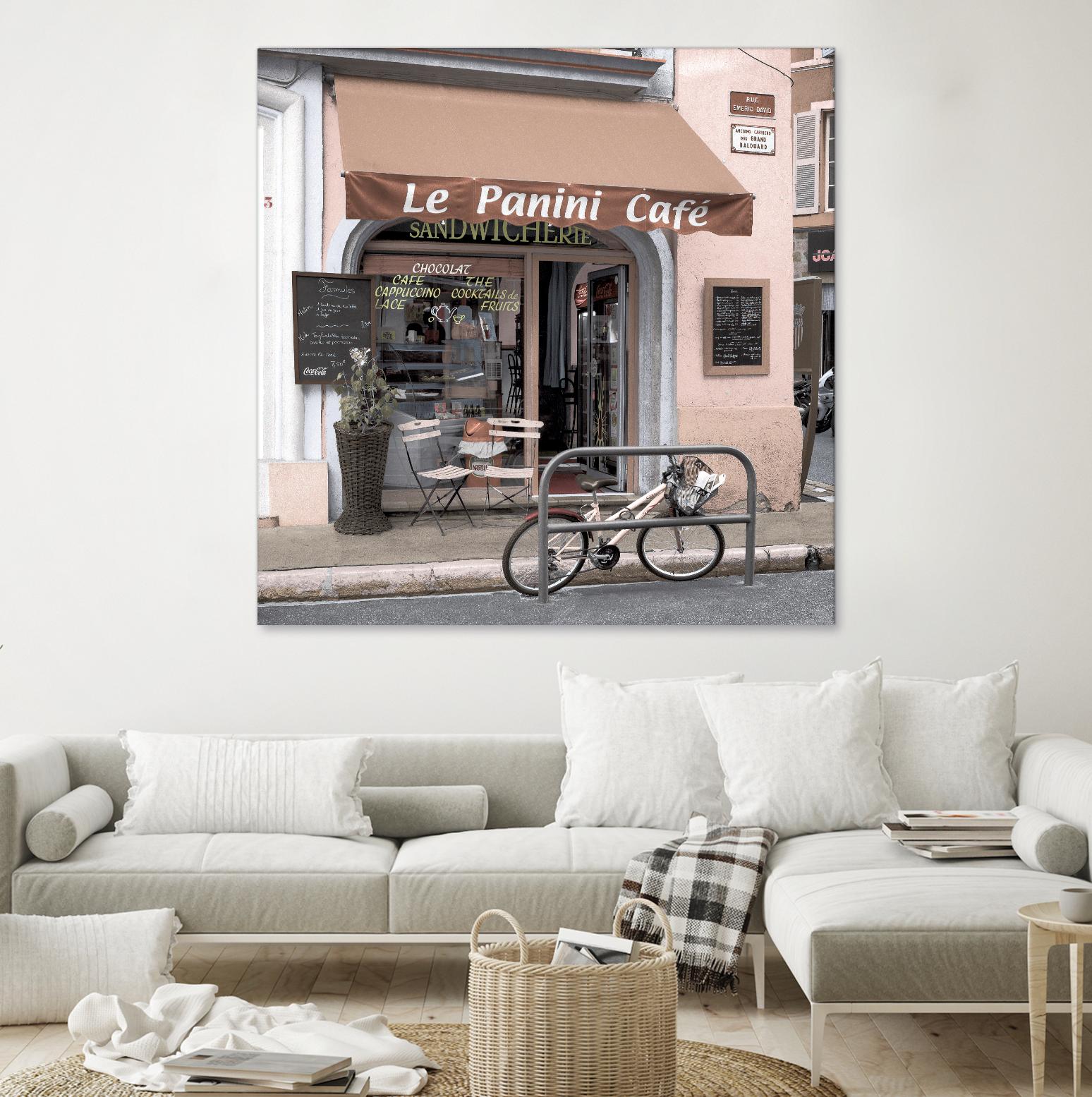 Le Panini Café by Alan Blaustein on GIANT ART - multicolor photography; landscapes; cuisine