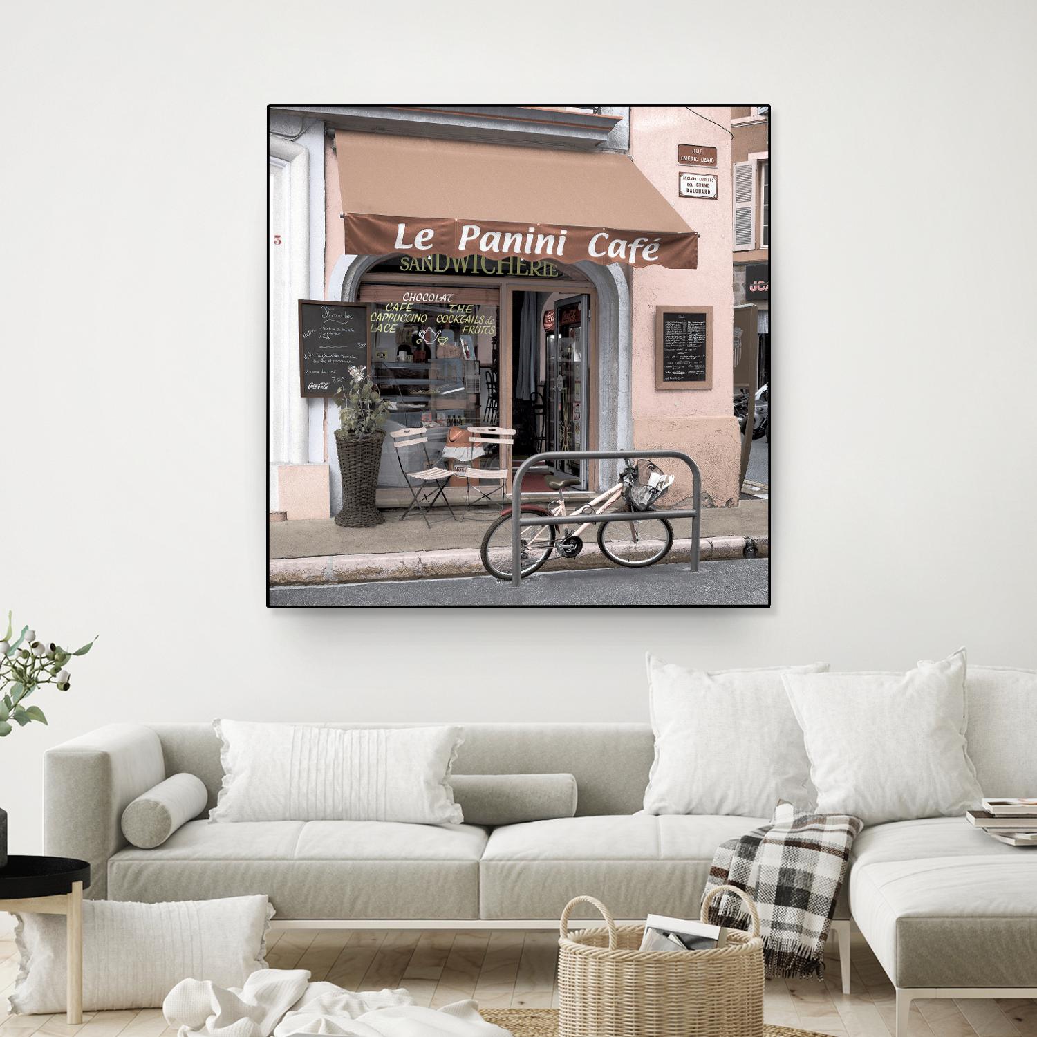 Le Panini Café by Alan Blaustein on GIANT ART - multicolor photography; landscapes; cuisine