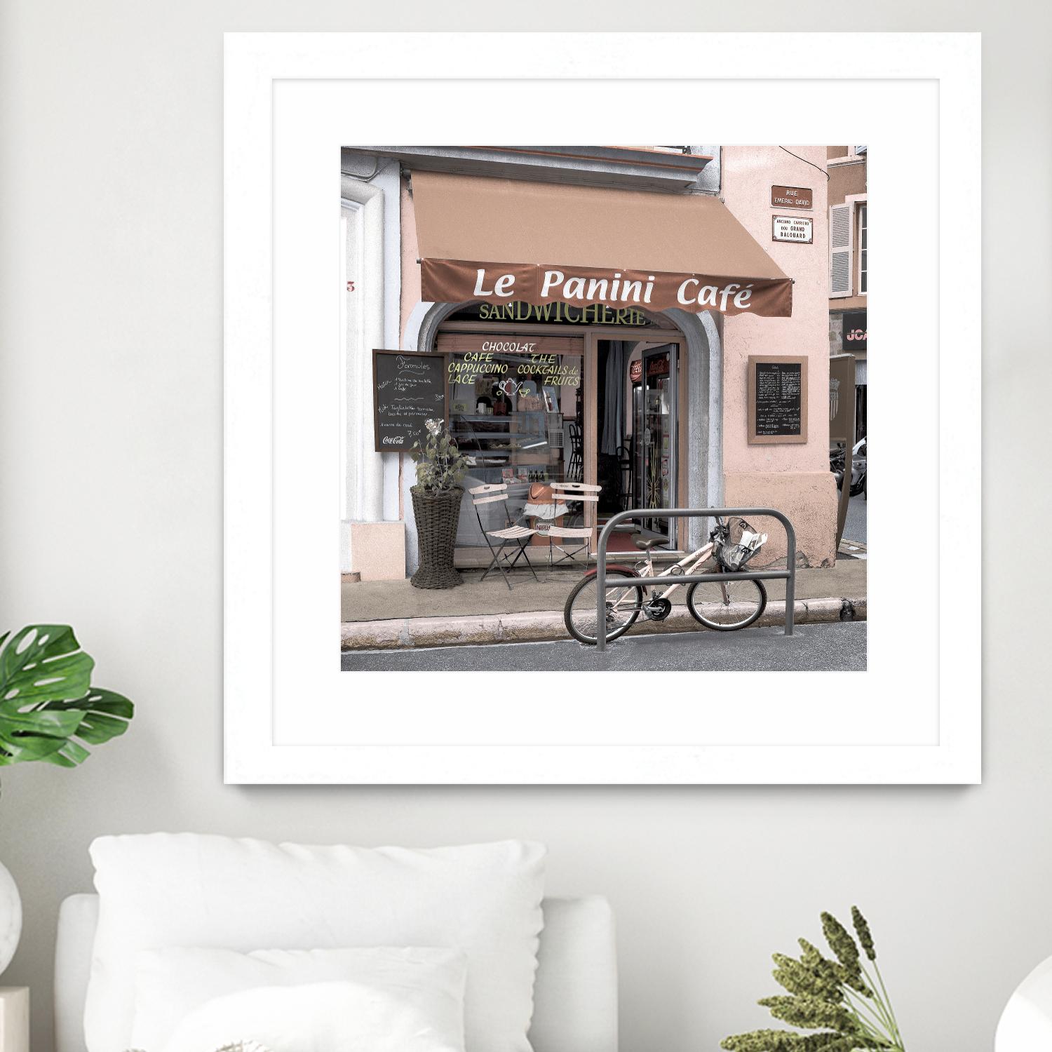 Le Panini Café by Alan Blaustein on GIANT ART - multicolor photography; landscapes; cuisine