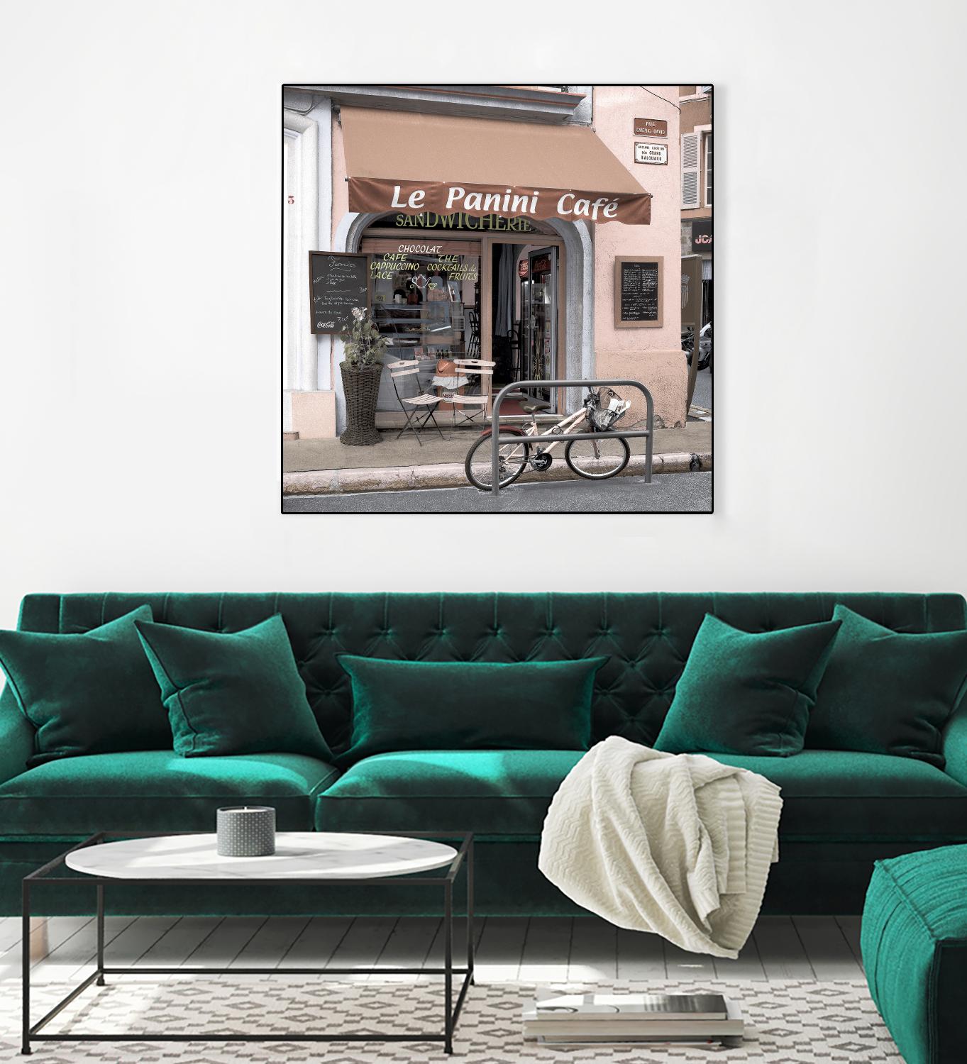 Le Panini Café by Alan Blaustein on GIANT ART - multicolor photography; landscapes; cuisine