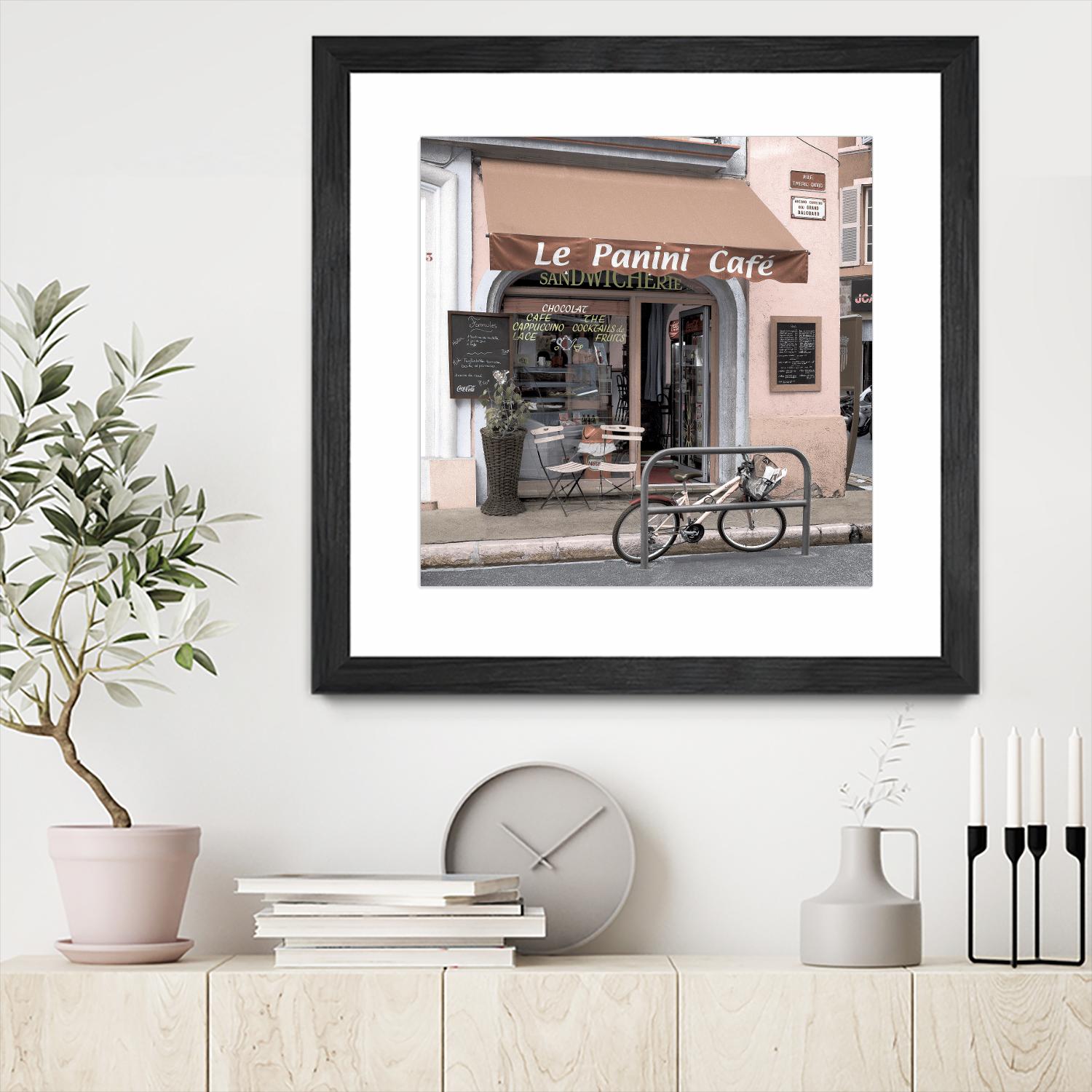 Le Panini Café by Alan Blaustein on GIANT ART - multicolor photography; landscapes; cuisine