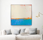 Calm seas by Don Bishop on GIANT ART - beige abstract