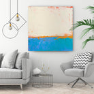 Calm seas by Don Bishop on GIANT ART - beige abstract