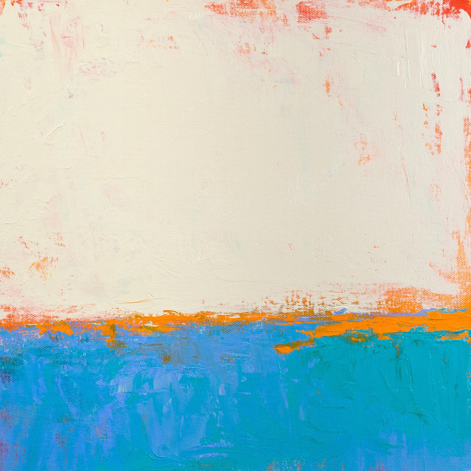 Calm seas by Don Bishop on GIANT ART - beige abstract