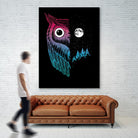 Night Owl by Michael Buxton on GIANT ART - multicolor urban/pop surrealism; contemporary; animals