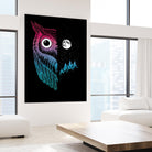 Night Owl by Michael Buxton on GIANT ART - multicolor urban/pop surrealism; contemporary; animals