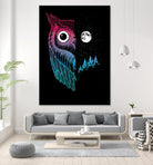 Night Owl by Michael Buxton on GIANT ART - multicolor urban/pop surrealism; contemporary; animals