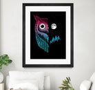 Night Owl by Michael Buxton on GIANT ART - multicolor urban/pop surrealism; contemporary; animals