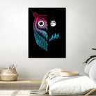 Night Owl by Michael Buxton on GIANT ART - multicolor urban/pop surrealism; contemporary; animals