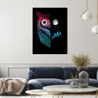 Night Owl by Michael Buxton on GIANT ART - multicolor urban/pop surrealism; contemporary; animals