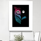 Night Owl by Michael Buxton on GIANT ART - multicolor urban/pop surrealism; contemporary; animals