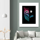 Night Owl by Michael Buxton on GIANT ART - multicolor urban/pop surrealism; contemporary; animals