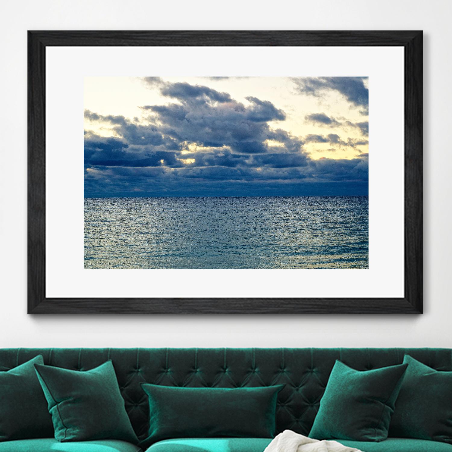 Indian Ocean Blues by Deborah Loeb Bohren on GIANT ART - multicolor photography; coastal