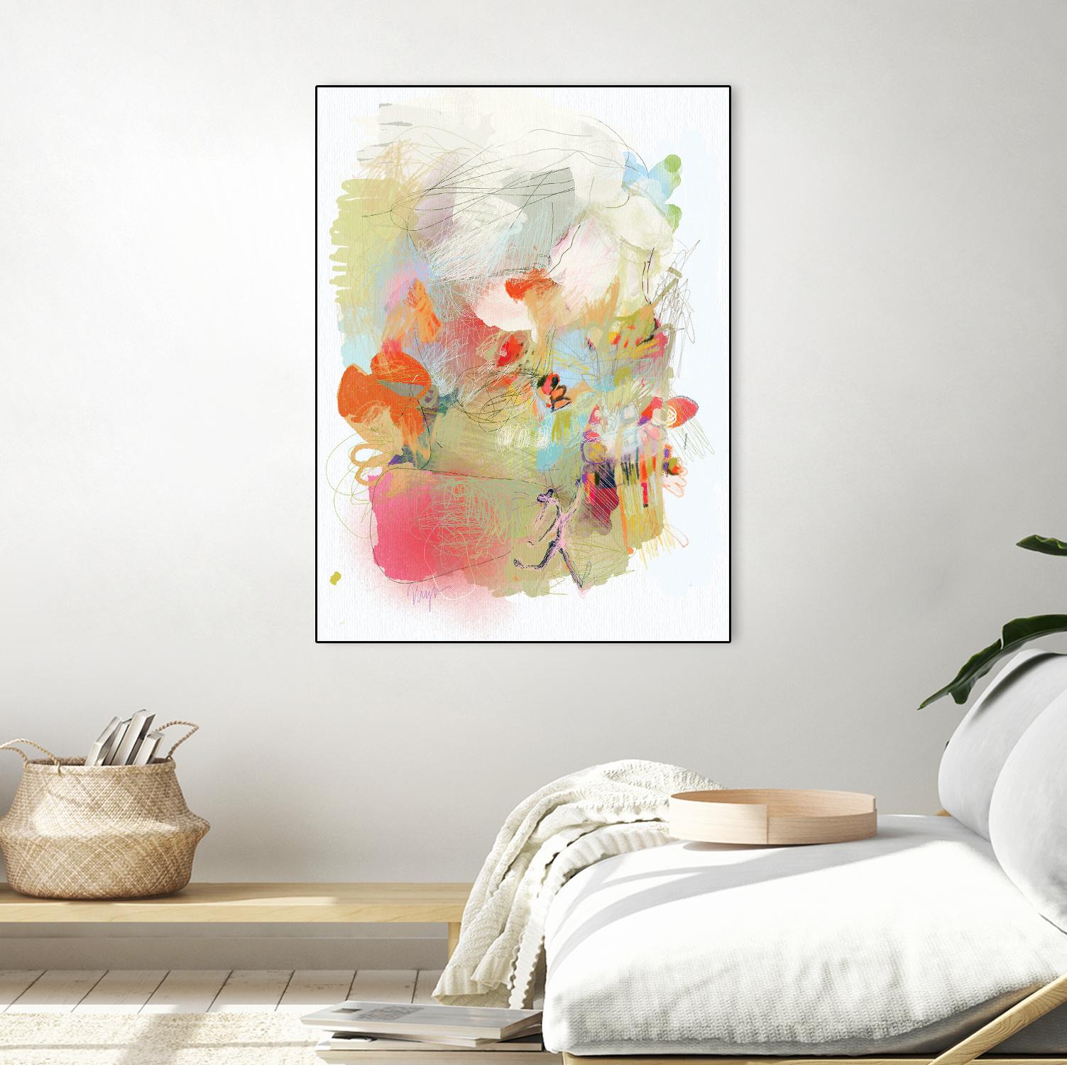 Accesorios para el II by A. Vega on GIANT ART - beige bathroom