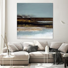 Distant Shore by Susan Cordes on GIANT ART - multi abstracts, contemporary