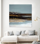 Distant Shore by Susan Cordes on GIANT ART - multi abstracts, contemporary