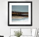 Distant Shore by Susan Cordes on GIANT ART - multi abstracts, contemporary