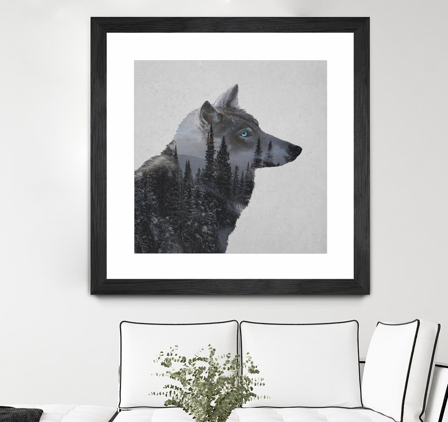 Winter Wolf by Davies Babies on GIANT ART - multicolor animals; contemporary