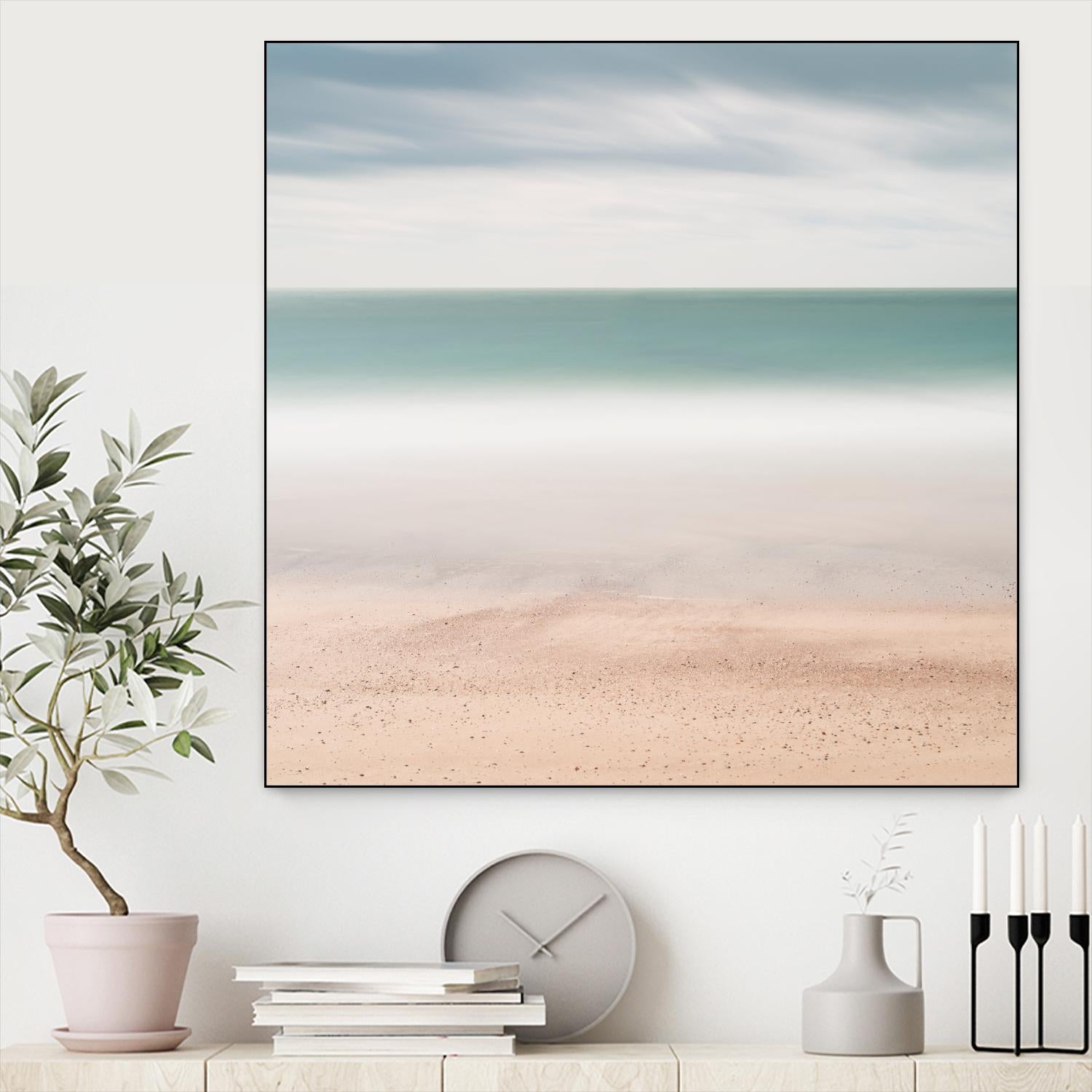 Beach, Sea, Sky by Wilco Dragt on GIANT ART - multicolor photography; coastal; landscapes