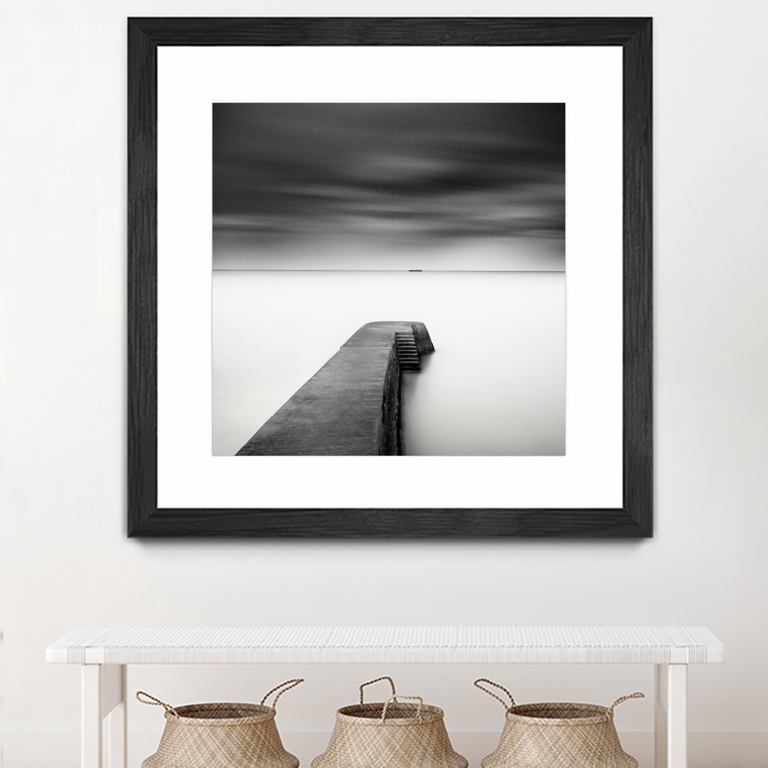 The Jetty-Study #1 by Wilco Dragt on GIANT ART - multicolor photography; coastal; landscapes